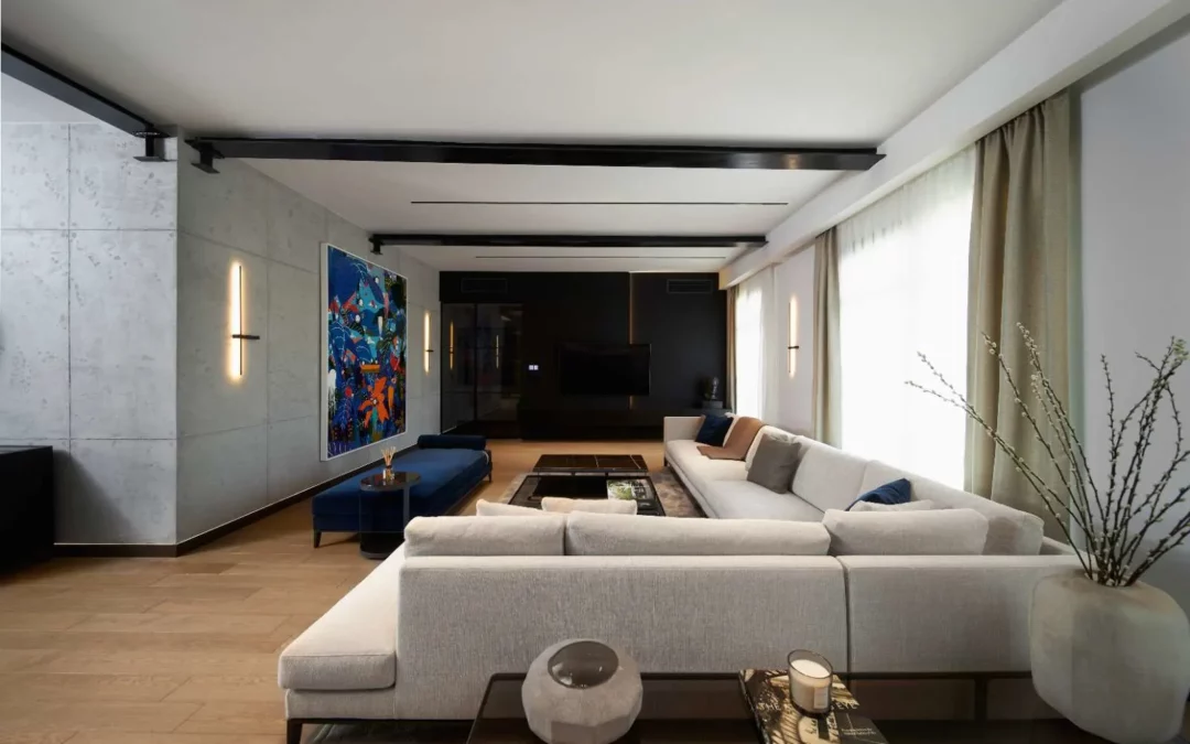 Luxury Apartment Interior in Dositejeva Street: Project by NK Architect Architectural Bureau